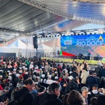 Lula participa de evento para anúncio de obras em Mariana; veja ao vivo - Edésio Ferreira/EM/D.A Press