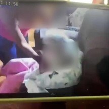 BH: família flagra cuidadora agredindo idosa acamada - Arquivo pessoal