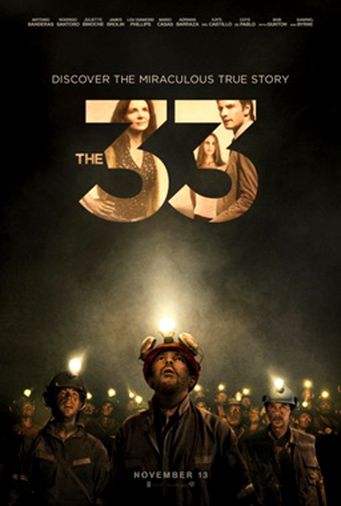 O episódio foi tão comovente que inspirou o filme "33", sobre a história real dos mineiros. Eles trabalhavam a 700 metros de profundidade – algo como 200 andares - quando foram surpreendidos com o colapso da mina de San José, de onde extraíam ouro. 