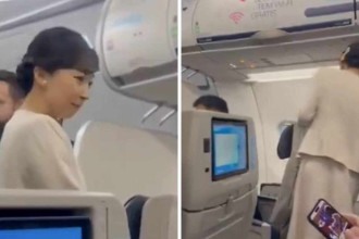 Princesa do Japão viaja em classe econômica de avião comercial no Brasil