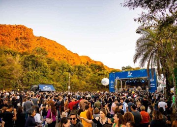 O Festival de Inverno no Parque das Mangabeiras oferece diferentes atividades para o público, que pode curtir, ainda, o belo visual da Serra do Curral -  (crédito: BS Fotografias/Divulgação)