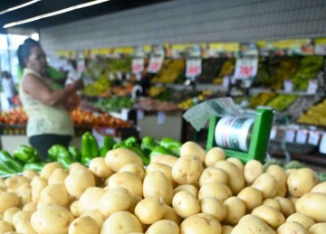 O grupo alimentos colaborou para a desaceleração da inflação em maio -  (crédito: Leandro Couri/EM/DA.Press)