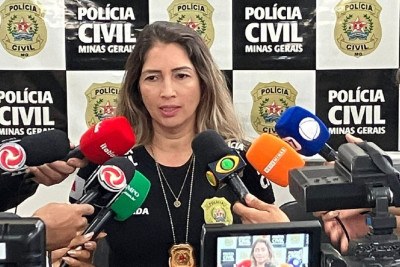 Segundo a delegada Adriana Rosa, a polícia ainda investiga se crime teve mandante -  (crédito: PCMG)