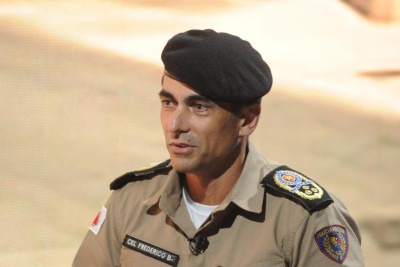 Coronel Carlos Frederico Otoni Garcia -  (crédito: Alexandre Guzanshe/EM/D.A Press)
