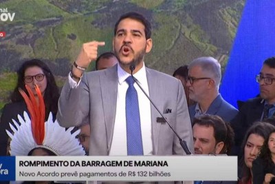 Advogado-geral da União Jorge Messias afirma que acordo foi fruto do trabalho do presidente Lula -  (crédito: Reprodução/Canal Gov)