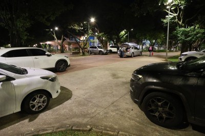 Presidente da Amagost afirma que o fluxo de carros fica intenso durante a semana, no período da noite, e aos fins de semana  -  (crédito: Marcos Vieira /EM/DA. Press)