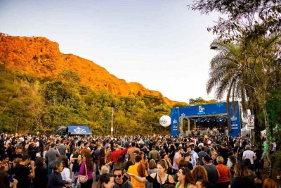 O Festival de Inverno no Parque das Mangabeiras oferece diferentes atividades para o público, que pode curtir, ainda, o belo visual da Serra do Curral -  (crédito: BS Fotografias/Divulgação)