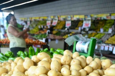 O grupo alimentos colaborou para a desaceleração da inflação em maio -  (crédito: Leandro Couri/EM/DA.Press)