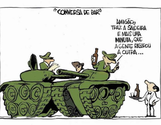 Conversa de bar -  (crédito: Kleber)