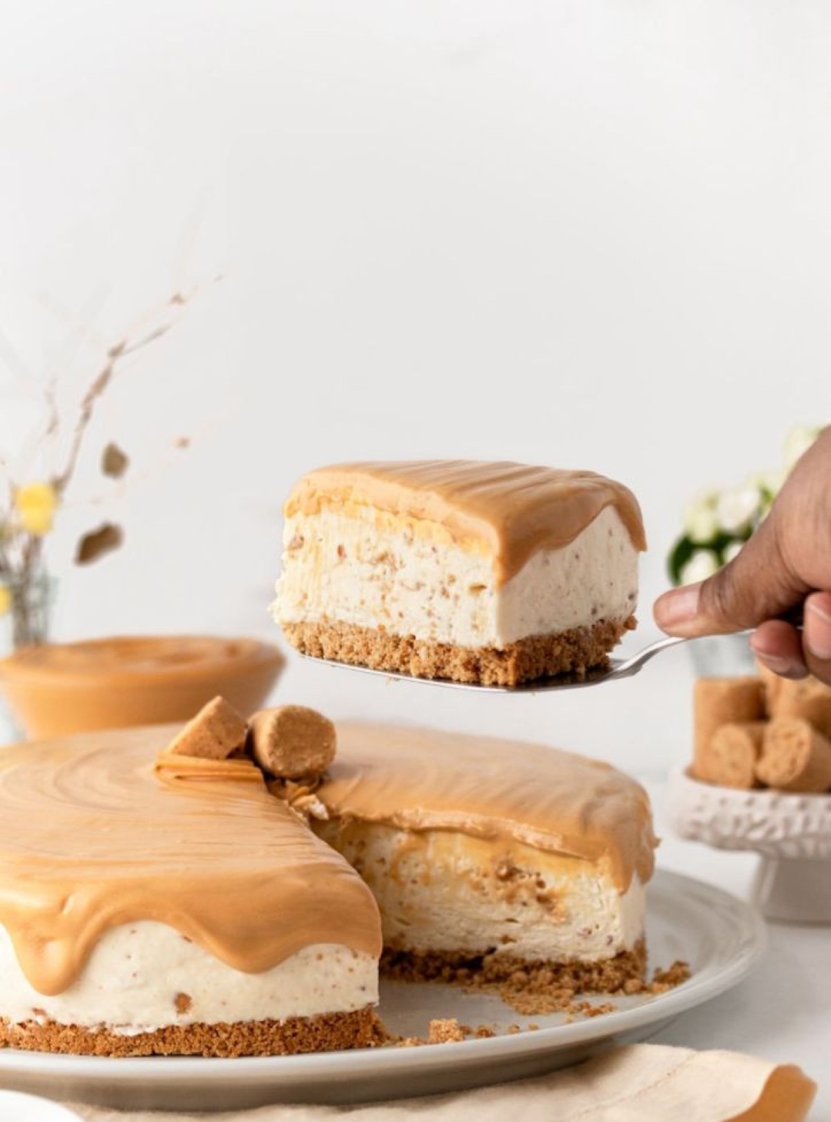 Cheesecake de paçoca da Avellan é um sucesso do período junino Cheesecake de paçoca da Avellan é um sucesso do período junino