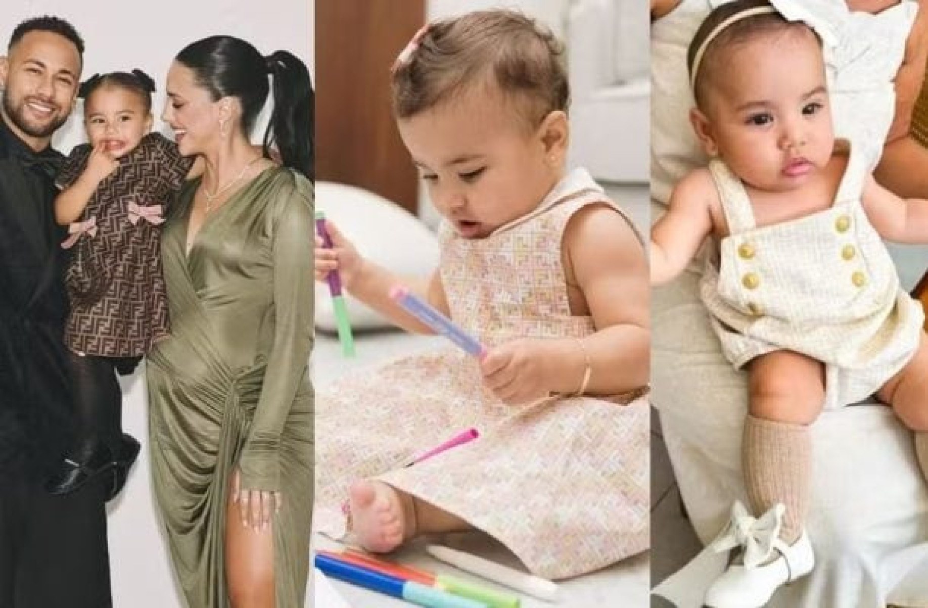 Mavie rouba a cena ao vestir conjunto de marca luxuosa em leilão de Neymar