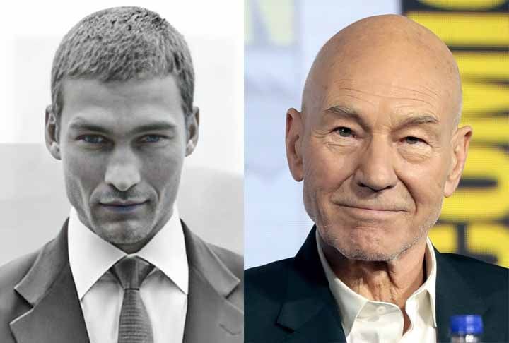 Patrick Stewart - Ator britânico de 83 anos, conquistou espaço em Hollywood. Ele se tornou conhecido com o papel de Jean-Luc Picard na série de televisão ‘Jornada nas Estrelas: A Nova Geração’ (1987 – 1994) e também atuou como Professor Xavier na trilogia ‘X-Men’. 