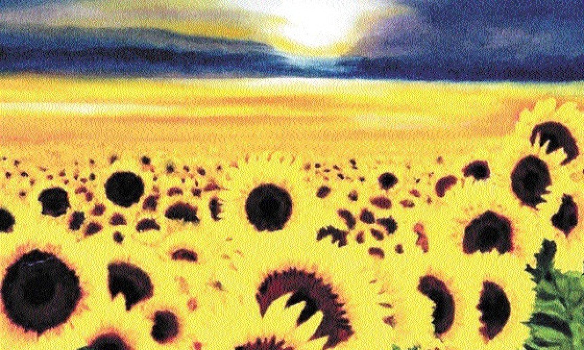 Girassóis Óleo sobre tela – 0,40 x 0,60 – 2024