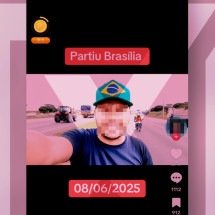 Vídeos com IA tentam convencer sobre falsas paralisações de caminhoneiros - Reprodução/Comprova