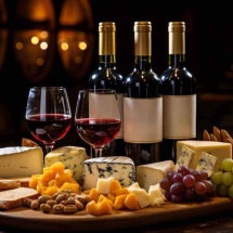 Queijos e vinhos são companheiros perfeitos para as noites de frio - Pixabay/reprodução