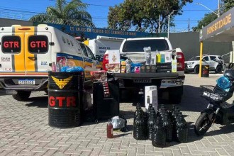 BH: veículo com produtos contrabandeados do Paraguai é apreendido no Anel