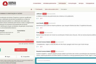 População mineira é contra privatização de estatais, diz consulta na ALMG