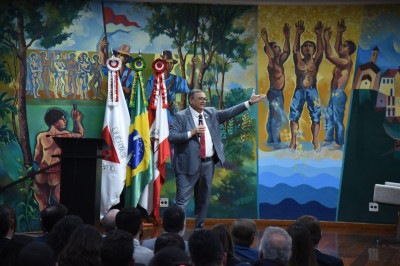 Ministro Flávio Dino faz palestra no TCE-MG -  (crédito: Gladyston Rodrigues/EM/D.A Press)