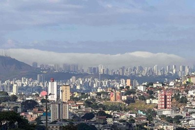 A sensação térmica foi de -13,3°C em Belo Horizonte -  (crédito: Edésio Ferreira/EM/DA Press)