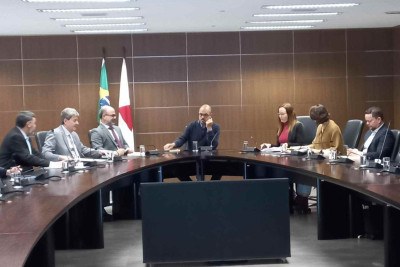 O encontro teve como tema a tramitação dos projetos de lei do programa na ALMG, além da articulação com o BNDE e da Secretaria do Tesouro Nacional -  (crédito: Bruno Nogueira/EM/D.A Press)