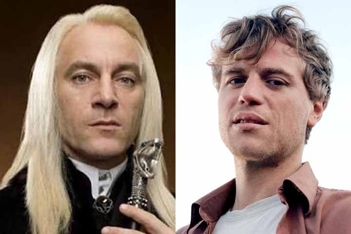 Músico, ator de teatro e indicado ao Critics Choice Award por "Genius", Johnny Flynn assume o papel do sinistro Lucius Malfoy. Flynn já contracenou com Jason Isaacs em "O Soldado que Não Existiu" e, segundo o próprio Isaacs, combina voz doce e presença ameaçadora.