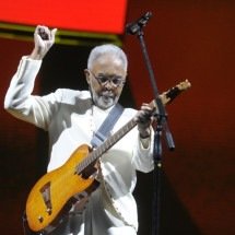 Último show de Gil em BH começa com aplausos e gritos de 'Eu te amo' - Alexandre Guzanshe/EM/D.A.Press