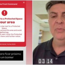 ‘Assim se madruga por aqui’: Damião vai para bunker após novos bombardeios - Redes Sociais / Reprodu&ccedil;&atilde;o