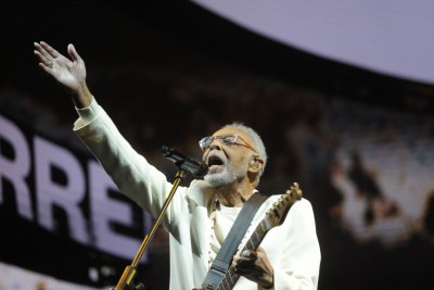 Desde março deste ano, Gil realiza shows da turnê "Tempo rei" para dar adeus aos encontros com o público -  (crédito: Alexandre Guzanshe/EM/DA Press)