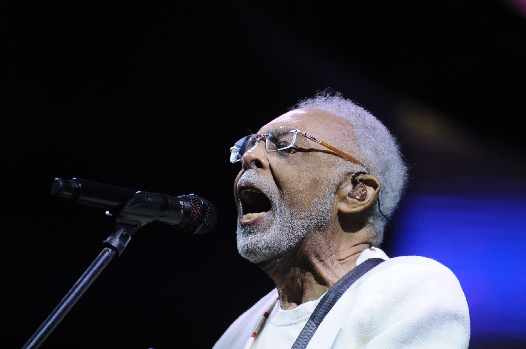 Gilberto Gil se despede dos palcos da capital mineira prestes a completar 83 anos-Alexandre Guzanshe/EM/DA Press