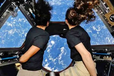 A Estação Espacial Internacional produziu diversas fotografias pelo mundo, que chamam a atenção. Com isso, a Business Insider selecionou as melhores imagens produzidas pelos astronautas em 2024. -  (crédito:  NASA)