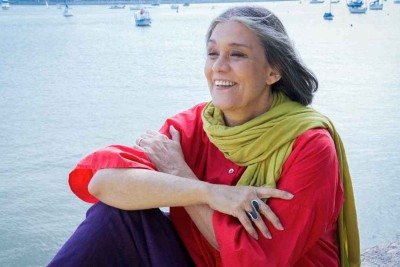 Em 'O mar é mulher', Joyce canta sobretudo composições próprias, 
mas também parcerias com Paulo César Pinheiro e Zé Renato -  (crédito: Isabela Espindola/Divulgação)