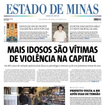 CONFIRA A CAPA DO ESTADO DE MINAS DO DIA 17/06/2025