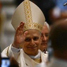 Papa Leão XIV é parente distante de Madonna e Justin Bieber - Filippo MONTEFORTE / AFP
