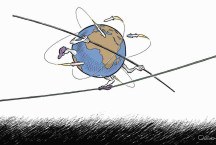 O planeta na corda bamba
