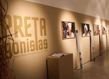 Exposição sobre o protagonismo feminino no samba de BH fica em cartaz no Museu Mineiro até 20 de junho
 -  (crédito: Jameny Sarmiento/divulgação)