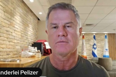 Diferentemente de outros gestores brasileiros que conseguiram cruzar a fronteira de Israel com a Jordânia por terra, o vice-prefeito de Uberlândia, Vanderlei Pelizer (PL), optou por permanecer no país em guerra -  (crédito: Redes Sociais/Reprodução)