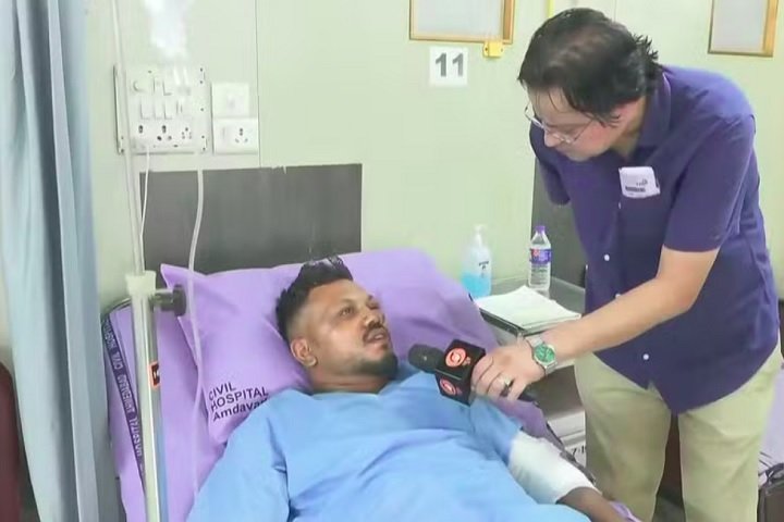 "Tudo aconteceu na minha frente, e nem eu conseguia acreditar como consegui sair vivo de lá", contou o homem à emissora britânica DD News.