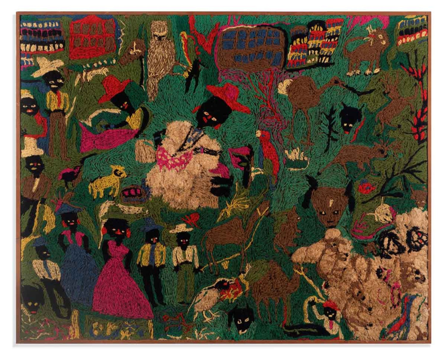 Tapeçaria de  Madalena Santos Reinbolt (Sem título, 1969-1977)