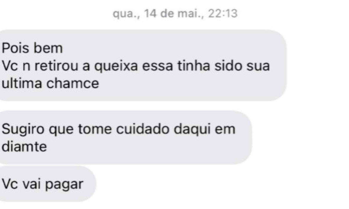 A vítima recebeu mensagens e ligações de números diversos A vítima recebeu mensagens e ligações de números diversos