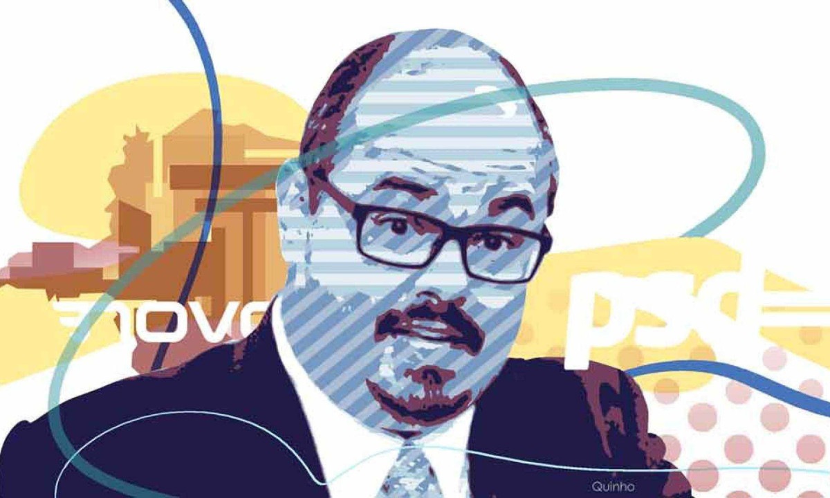 Encontro de Simões e Silveira marcaria uma aproximação dos dois e, uma possibilidade de filiação do vice-governador ao PSD -  (crédito: Quinho)