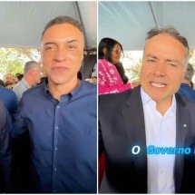 Ministro anuncia duplicação da BR-381 em 2025 ao lado do prefeito de Sabará - Imagem: @sargentorodolfooficial/Reprodução