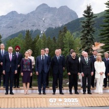Lula deixa cúpula do G7 sem encontrar Zelenski e Merz - Stefan Rousseau/Pool/AFP