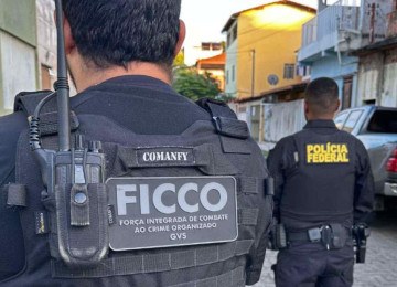Operação mira no combate a facção criminosa em Governador Valadares (MG) -  (crédito: PF/Divulgação)