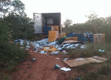 Quadrilha tinha como alvo caminhões de cargas dos Correios e do Mercado Livre na BR 251 -  (crédito: Polícia Federal/divulgação)