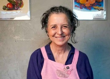 Agnes Farkasvolgyi leva a moquequinha de frango caipira para a Casa Cor, que será realizada no edifício do antigo Instituto Izabela hendrix -  (crédito: Instagram/reprodução)