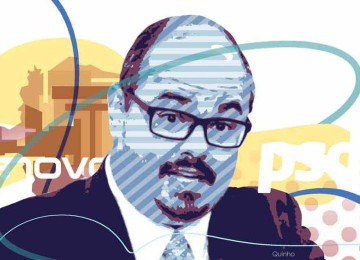 Encontro de Simões e Silveira marcaria uma aproximação dos dois e, uma possibilidade de filiação do vice-governador ao PSD -  (crédito: Quinho)