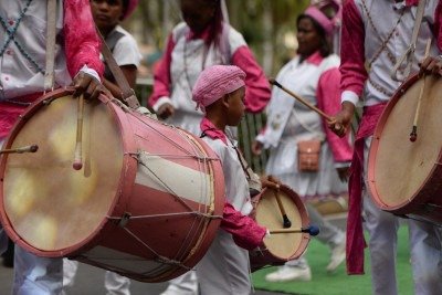 Congado dos Arturos, culto a Nossa Senhora do Rosário
       -  (crédito: Tulio Santos/EM/D.A.Press)
