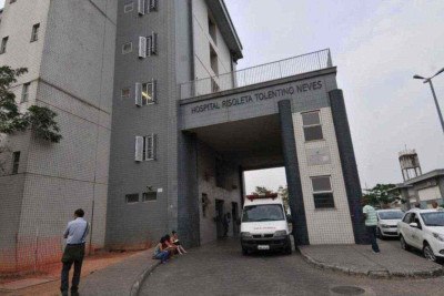 A jovem deu entrada no Hospital Risoleta Neves com uma perfuração de bala de fogo que atravessou a nuca até o ombro -  (crédito: Rodrigo Clemente/EM/D.A Press)