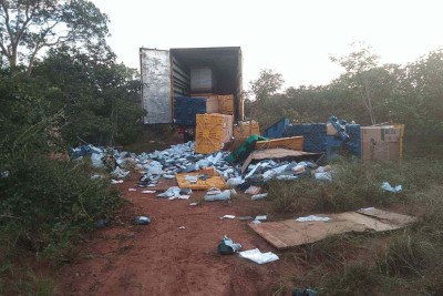 Quadrilha tinha como alvo caminhões de cargas dos Correios e do Mercado Livre na BR 251 -  (crédito: Polícia Federal/divulgação)