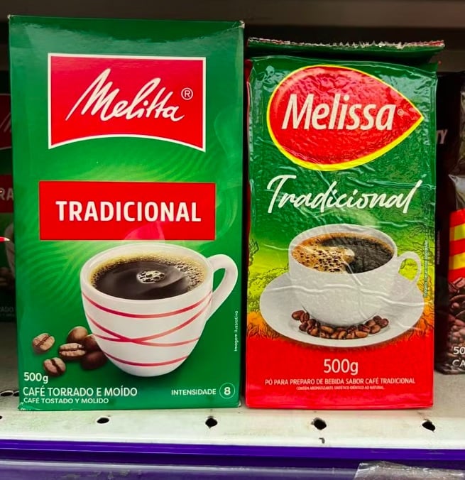 Um exemplo é a marca "Melissa", que imitou as cores da embalagem da Melitta e adotou um nome parecido, induzindo ao erro.